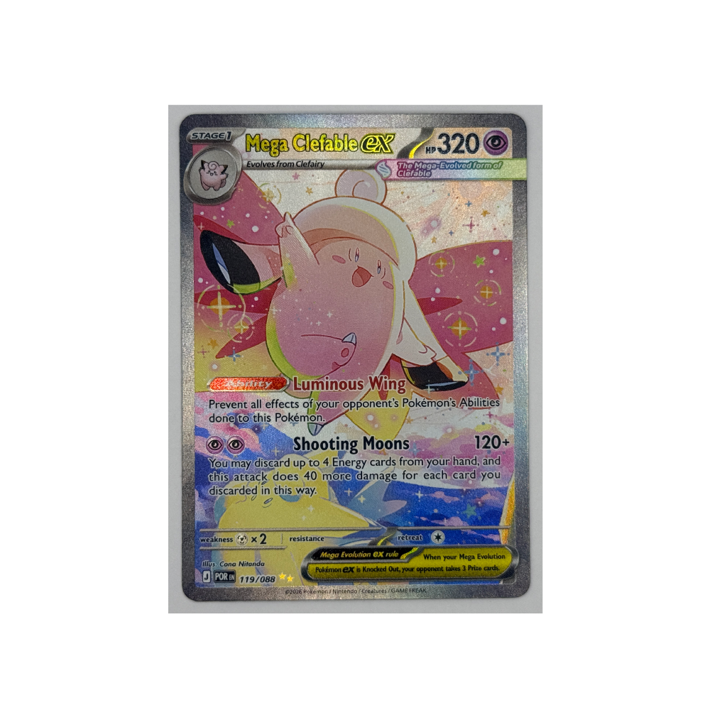Mega Clefable EX Perfect Order 119/088