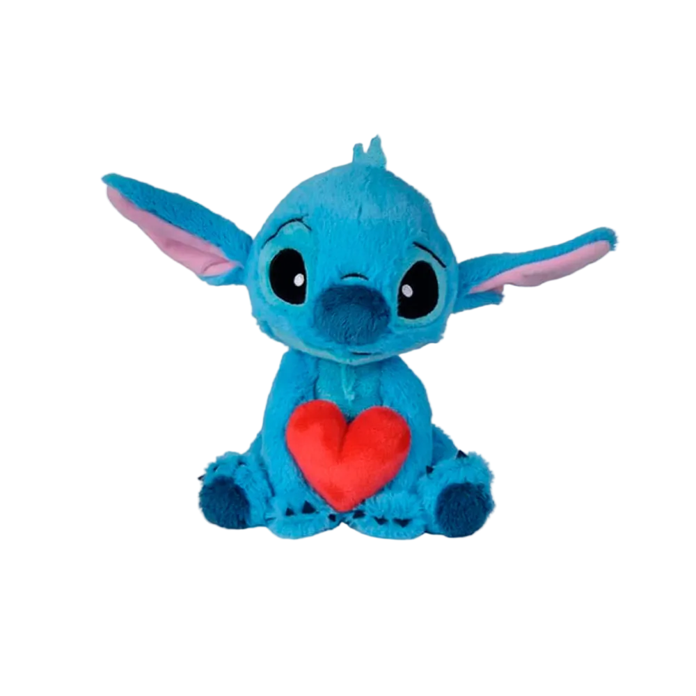Disney Stitch heart plush toy 25cm