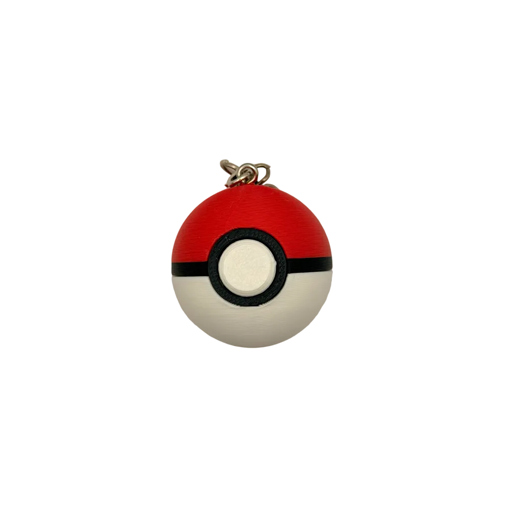 Pokeball 3D keychain