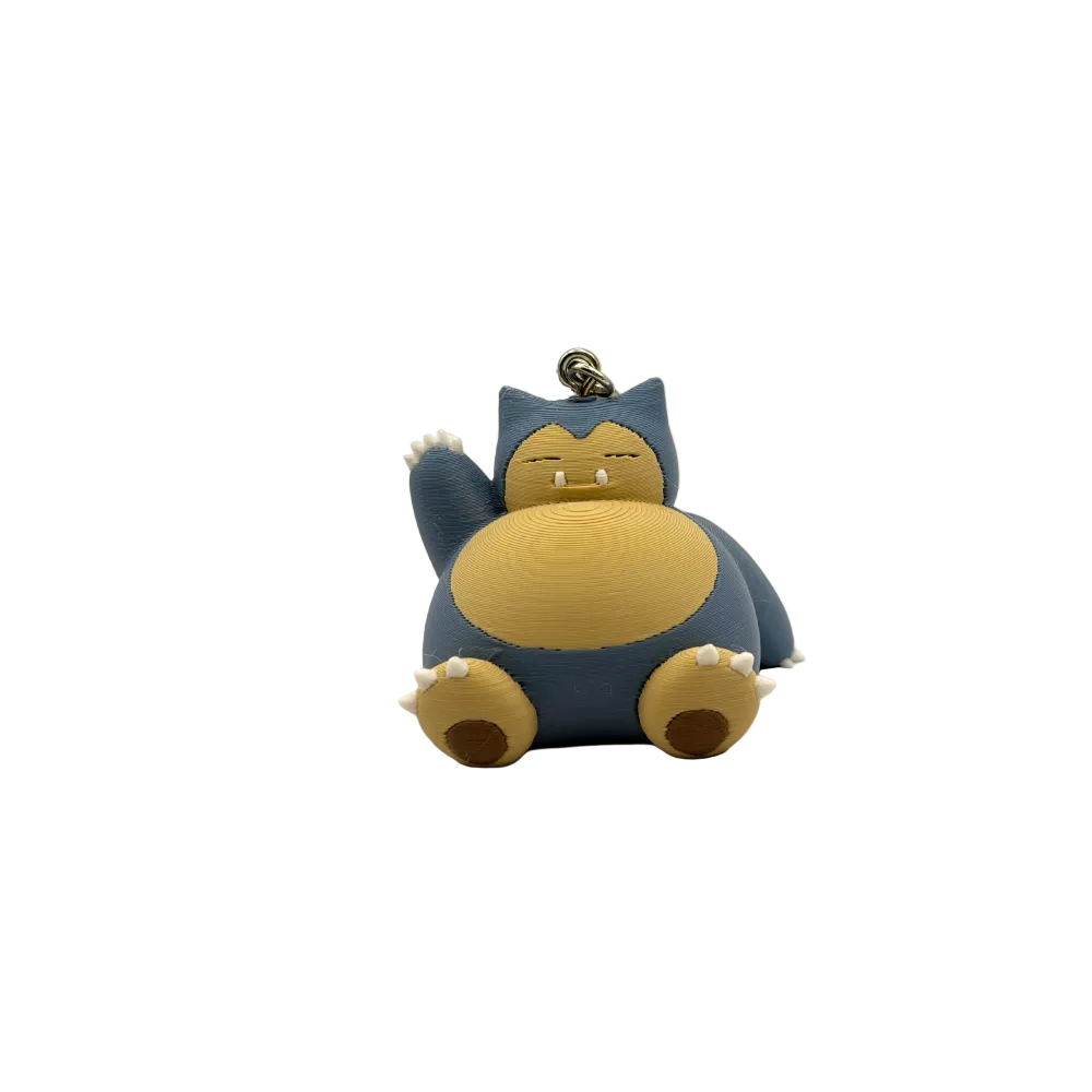 Snorlax 3D keychain