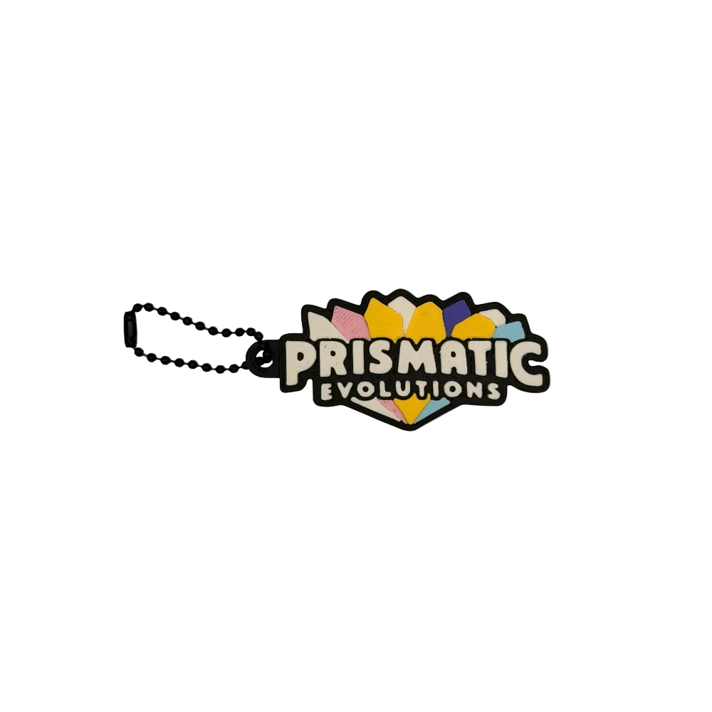 3D Print - Binder Set Tag Keychain Prismatic Evolutions