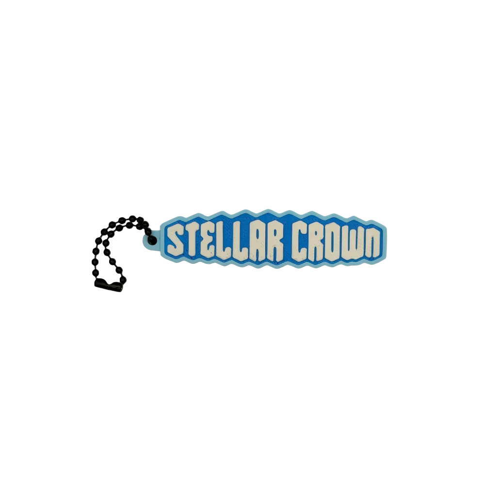 3D Print - Binder Set Tag Keychain Stellar Crown