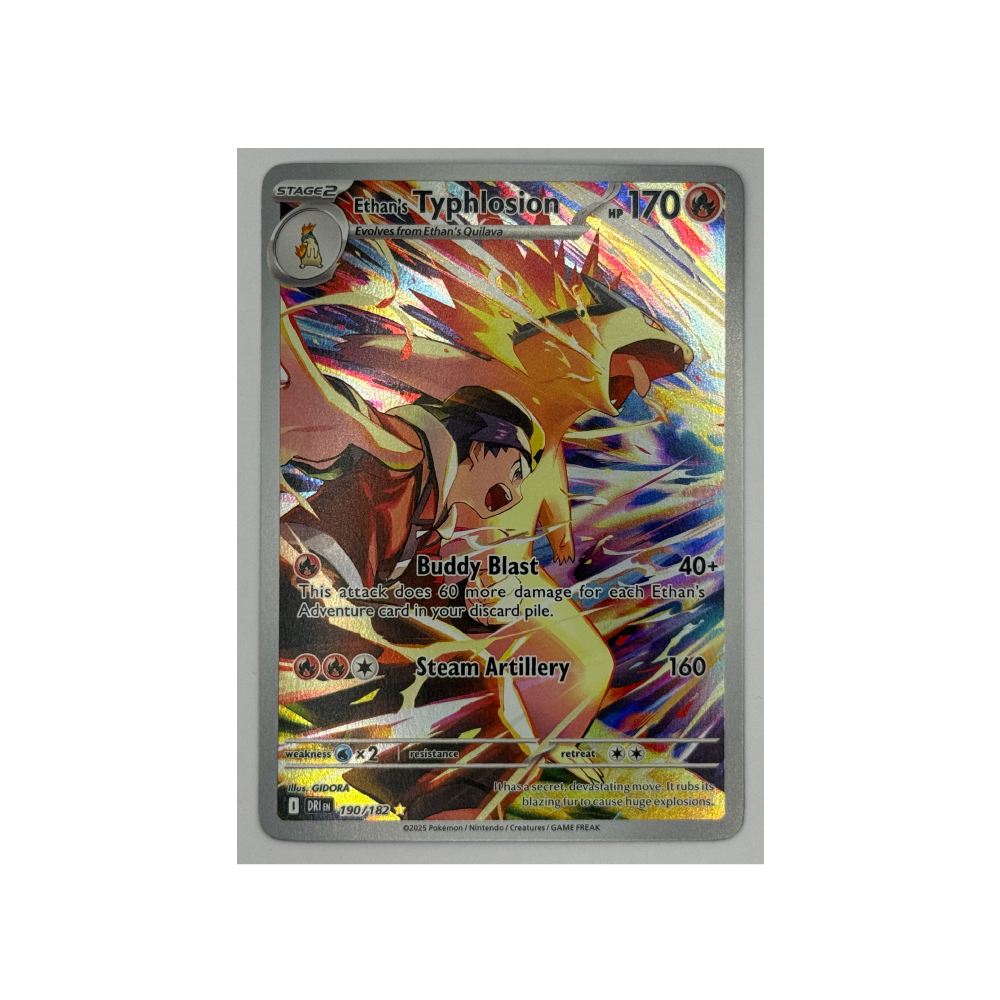 Ethan’s Typhlosion Destined Rivals 190/182