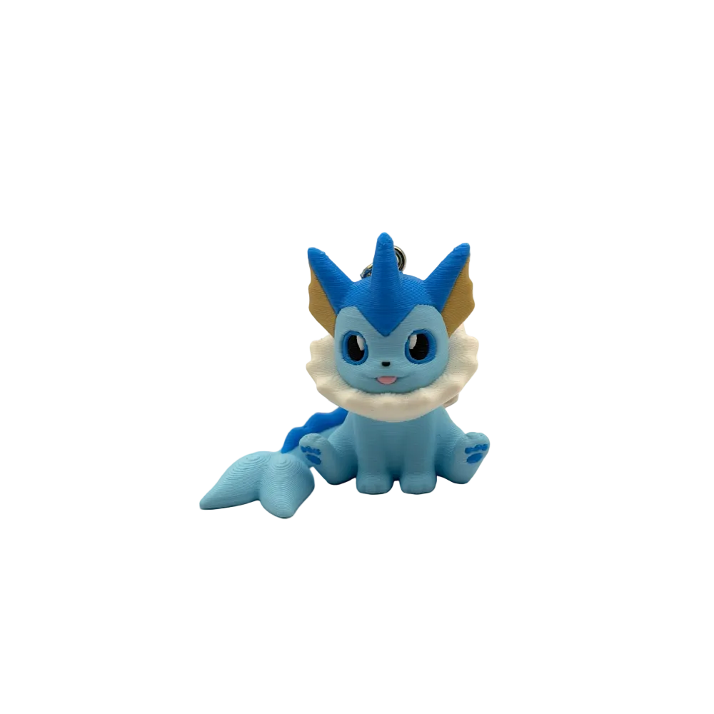 Vaporeon 3D keychain
