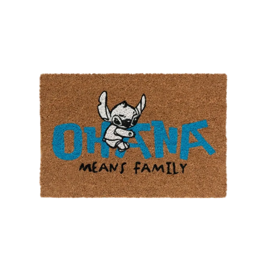 Disney Stitch Ohana doormat
