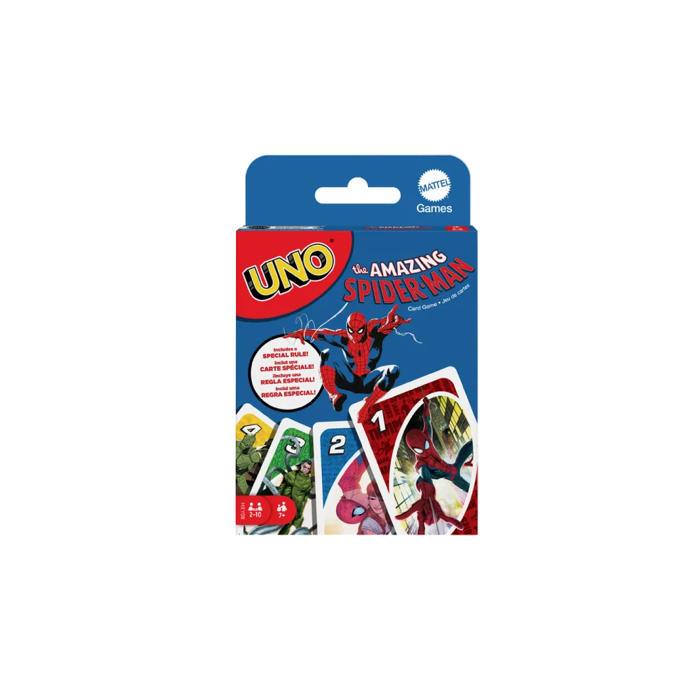 Marvel Spiderman UNO card game