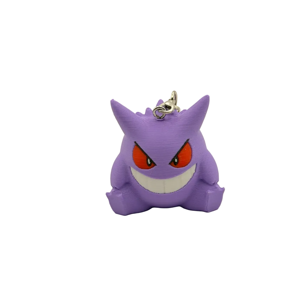 Gengar 3D keychain