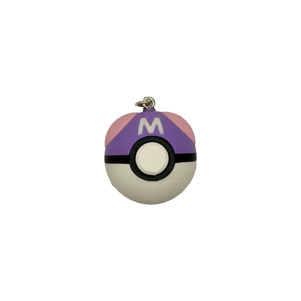 Master Ball 3D keychain