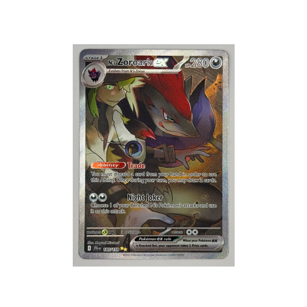 N’s Zoroark EX Journey Together 185/159