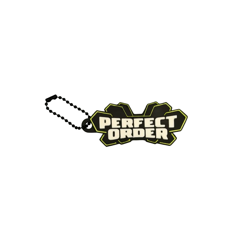 3D Print - Binder Set Tag Keychain Perfect Order