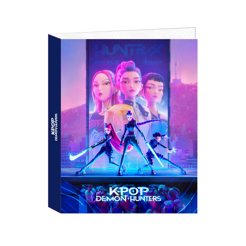 Demon Hunters Kpop 4-ring binder