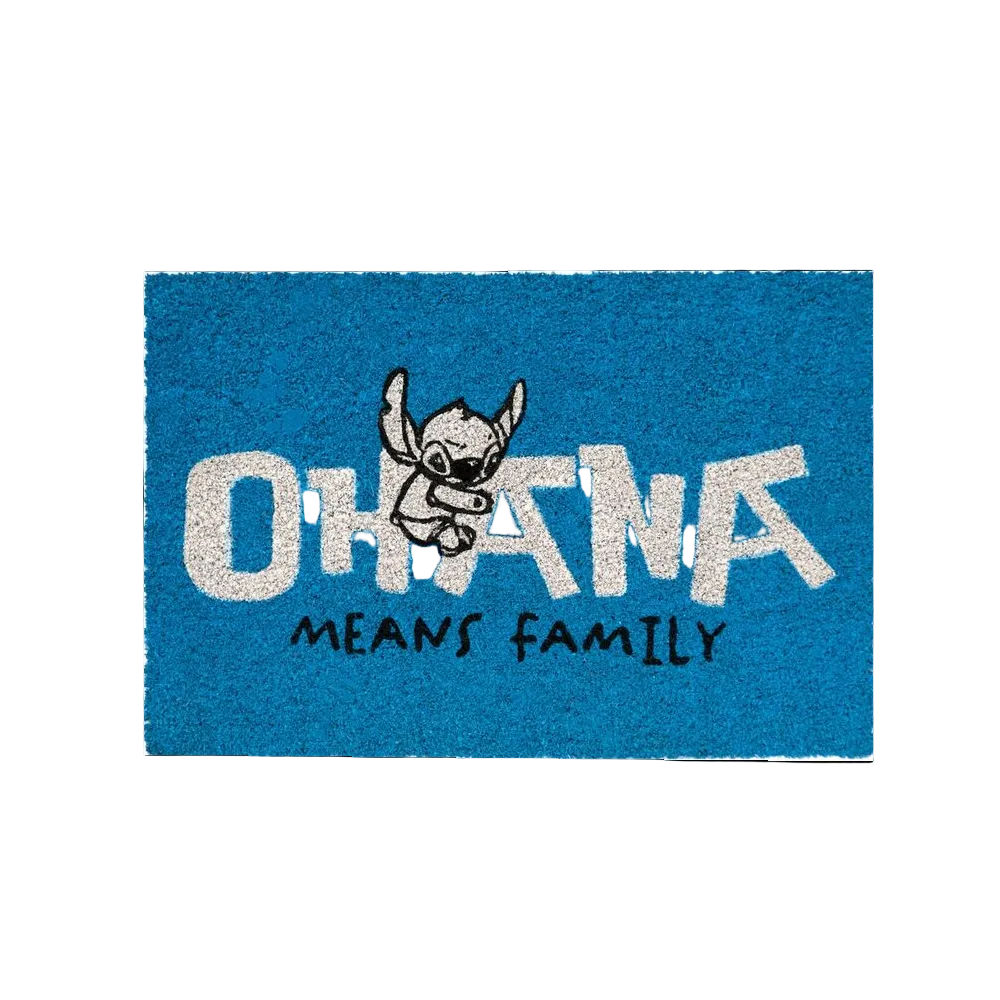 Disney Stitch Ohana doormat