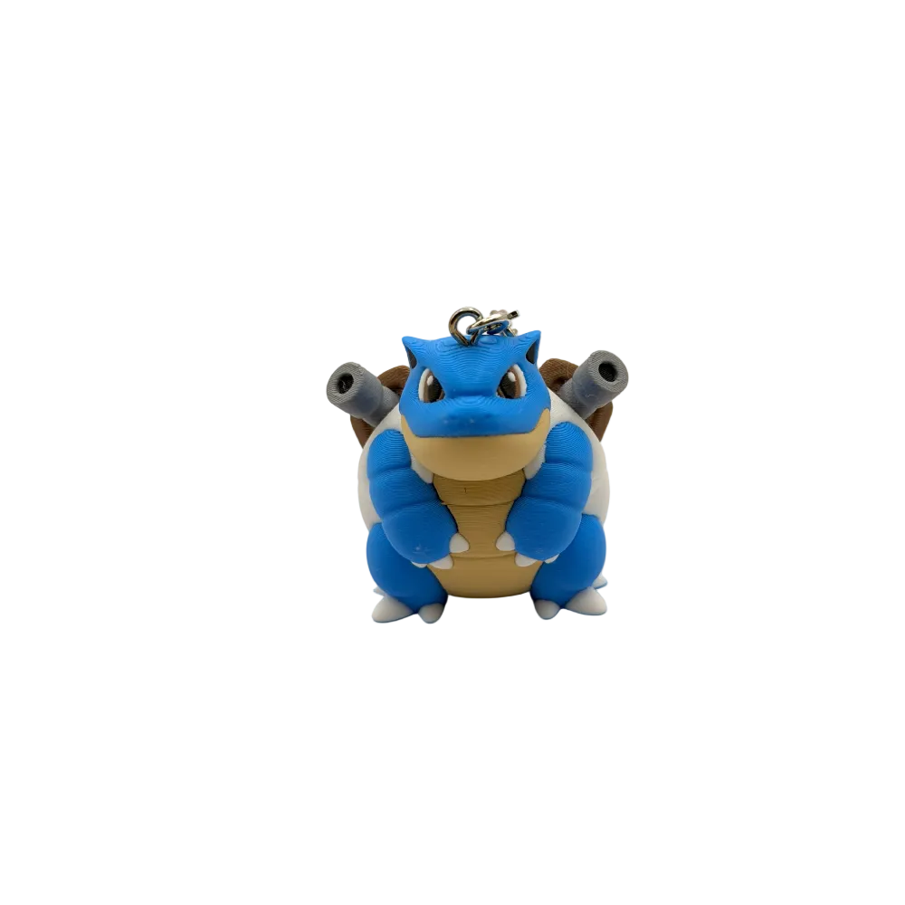 Blastoise 3D keychain
