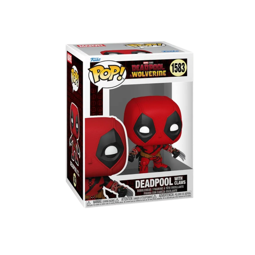 POP figure Marvel Deadpool 3 Deadpool with Claws