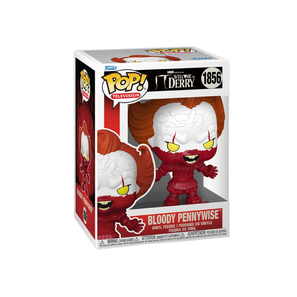 POP figure IT Welcome To Derry Bloody Pennywise