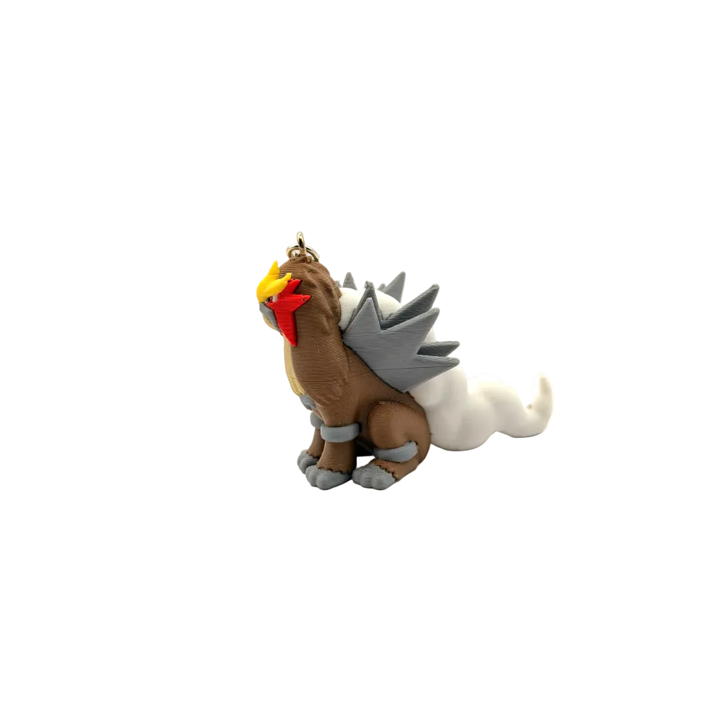 Entei 3D keychain