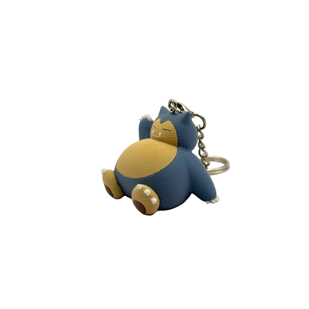 Snorlax 3D keychain