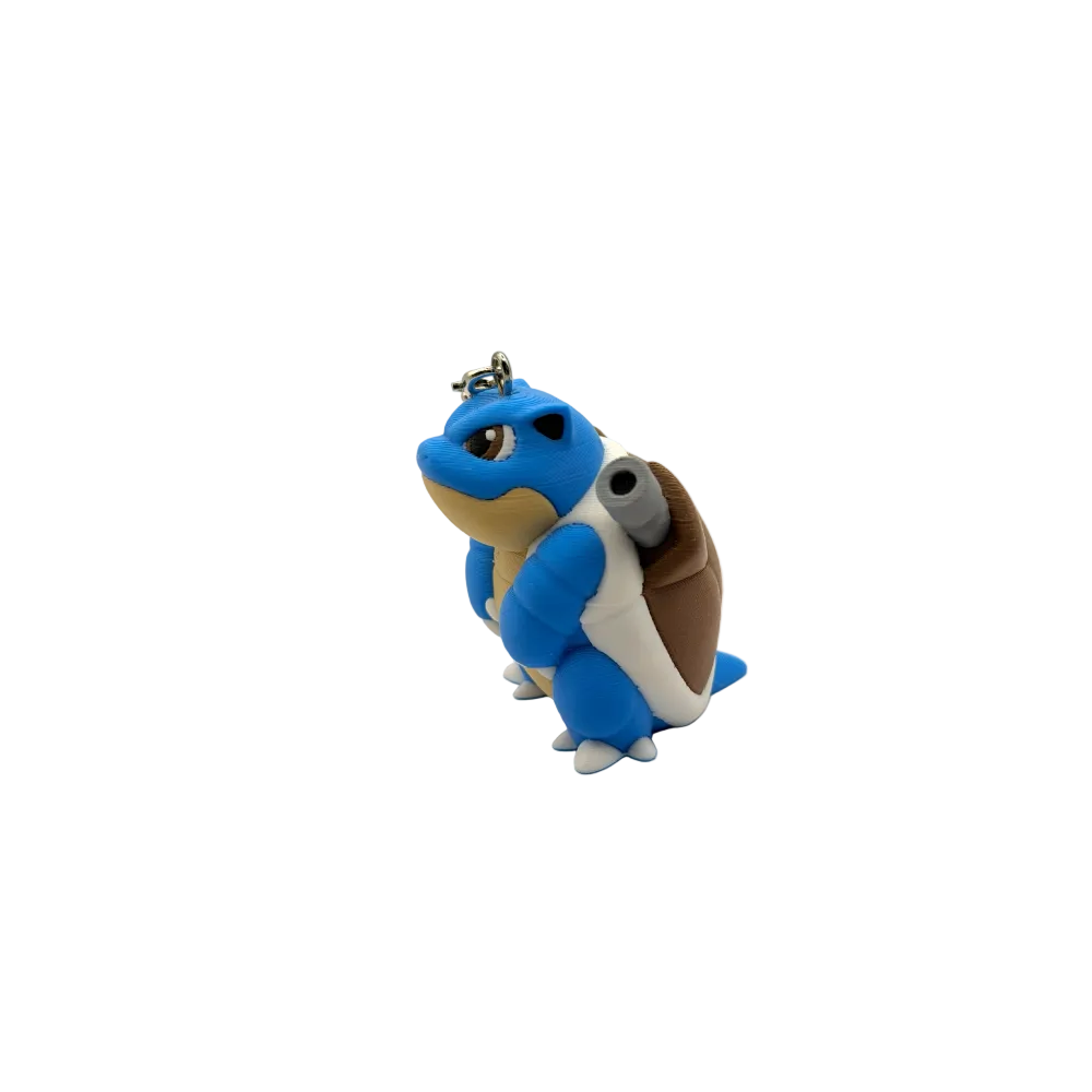Blastoise 3D keychain