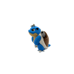 Blastoise 3D keychain