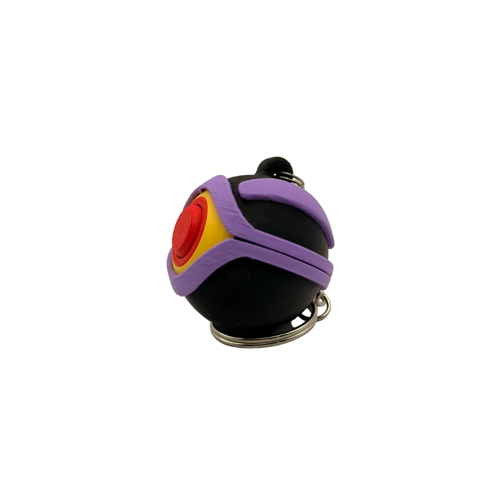 Dark Ball 3D keychain