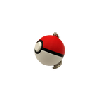 Pokeball 3D keychain
