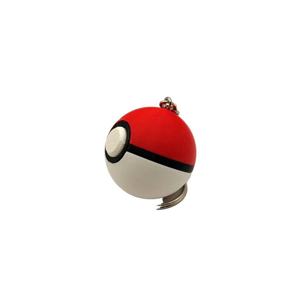 Pokeball 3D keychain