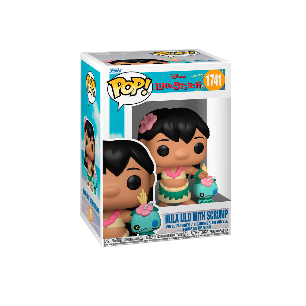 POP figure Disney Lilo & Stitch Hula Lilo with Scrump