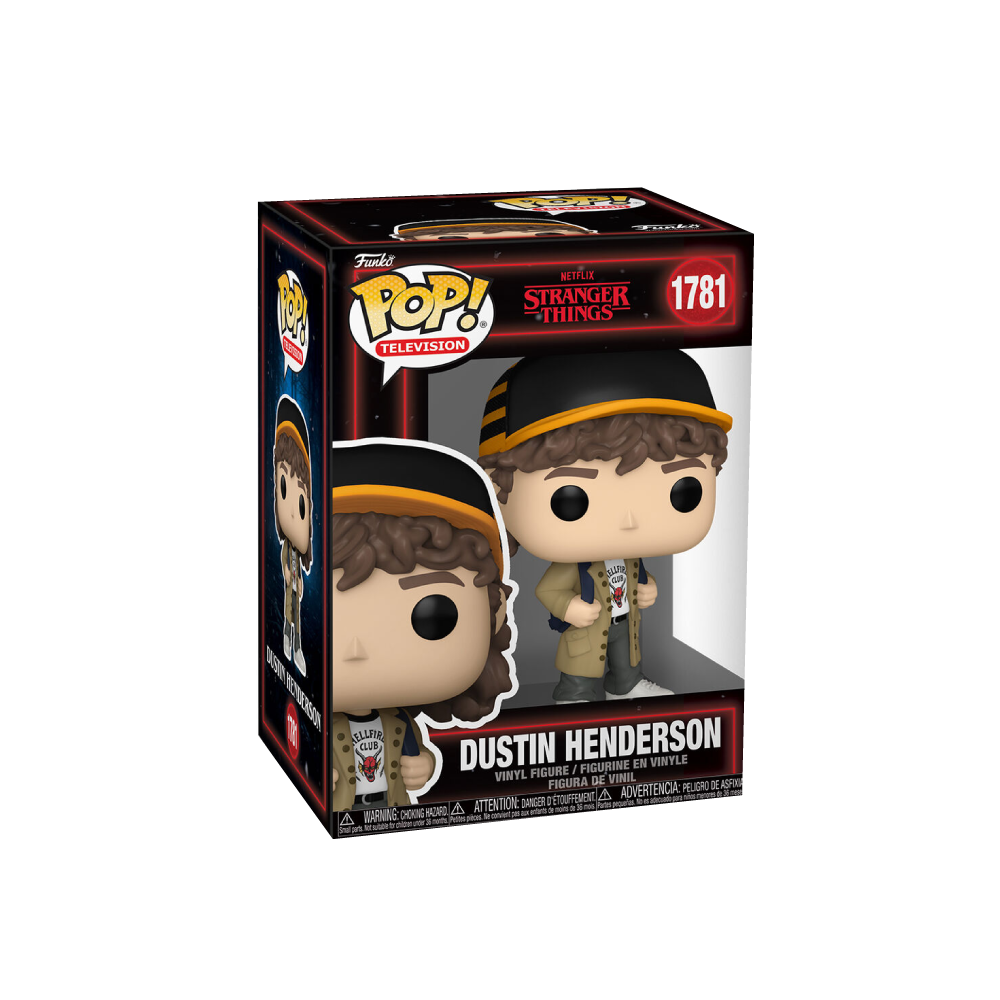 POP figure Stranger Things 5 Dustin Henderson