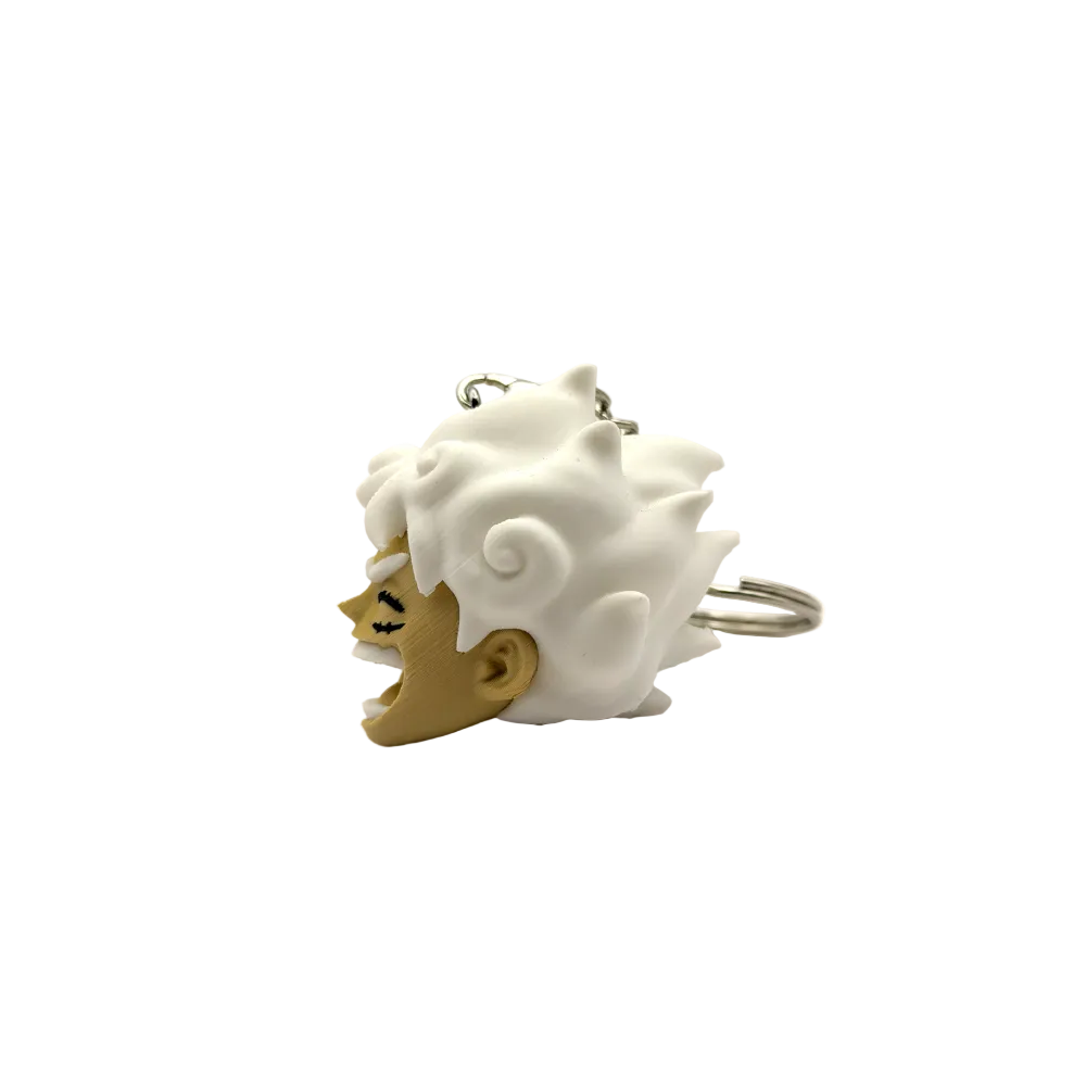 Luffy Gear 5 3D keychain
