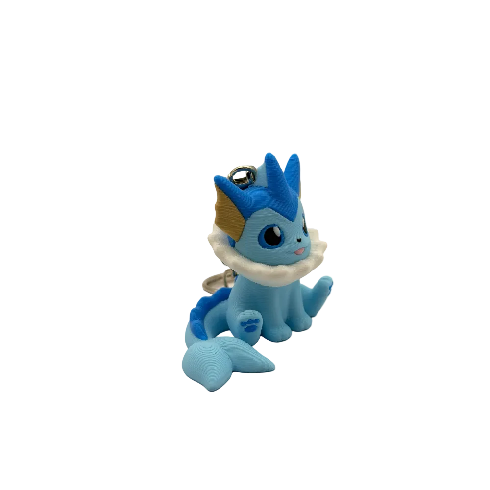 Vaporeon 3D keychain