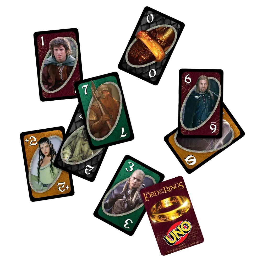 UNO Lord of the Rings card game