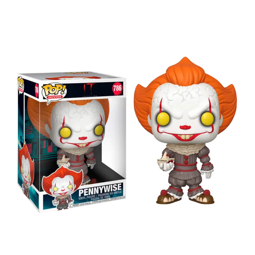 POP figure IT Chapter 2 Pennywise with Boat 25cm