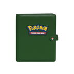 Ultra Pro 4-Pocket Premium Snap Binder Pokemon: Green