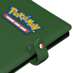 Ultra Pro 4-Pocket Premium Snap Binder Pokemon: Green