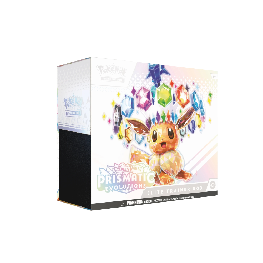 POKEMON TCG Scarlet & Violet Prismatic Evolutions Elite Trainer Box