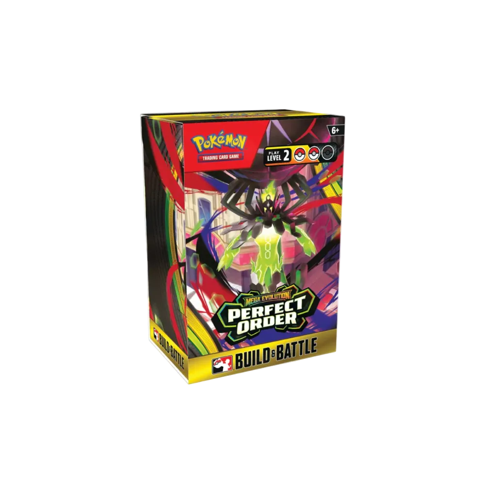 Pokemon TCG  Mega Evolution  Perfect Order Build & Battle Box
