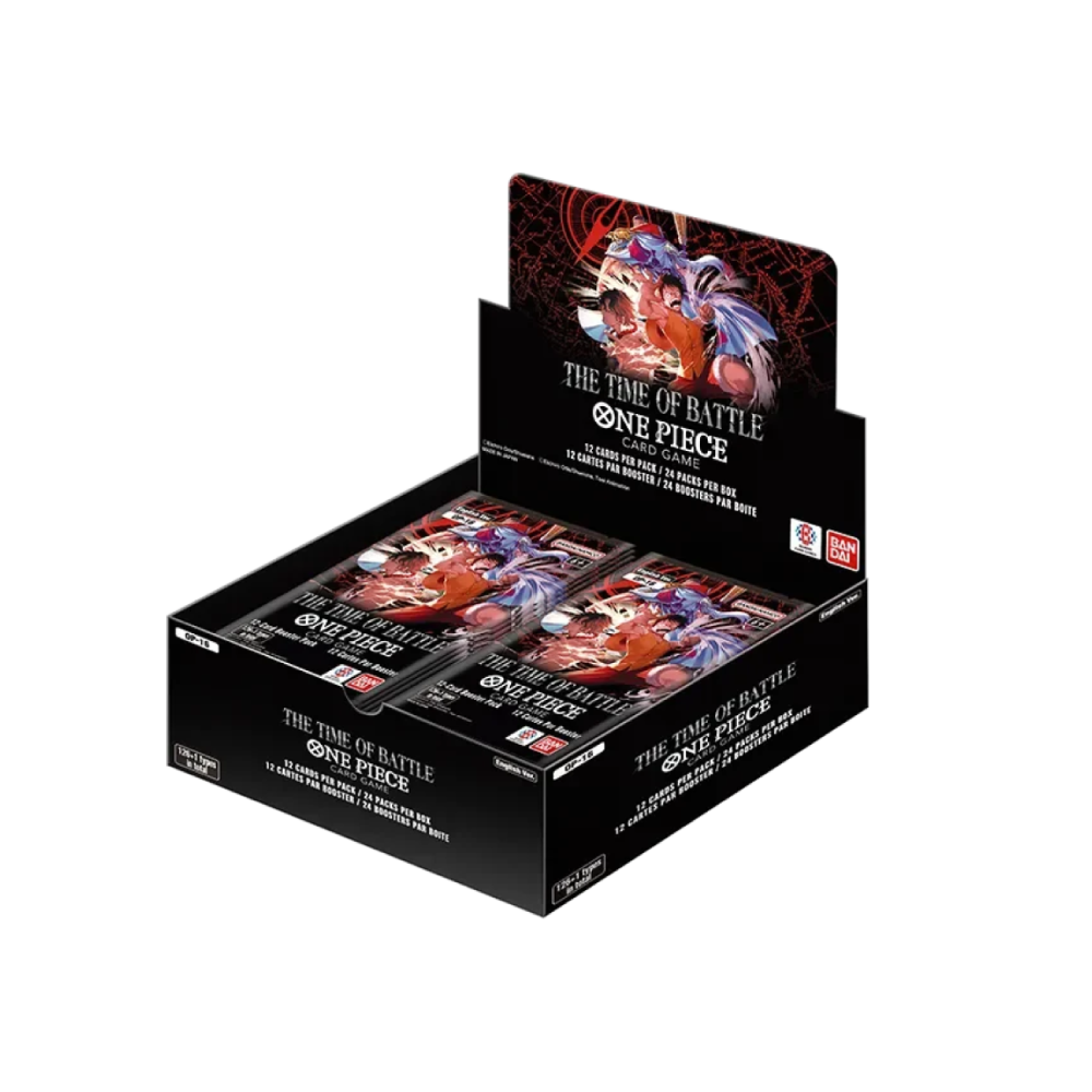 ONE PIECE CARD GAME – OP16 The Time of Battle Booster Box (24 boosters) – EN