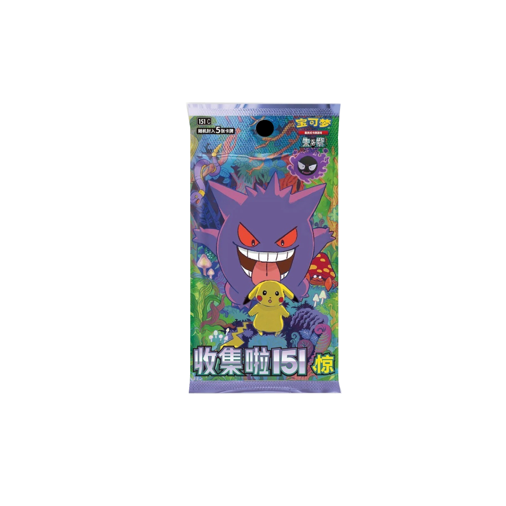 Pokemon 151C Surprise Slim Booster Box Booster Box Simplified Chinese