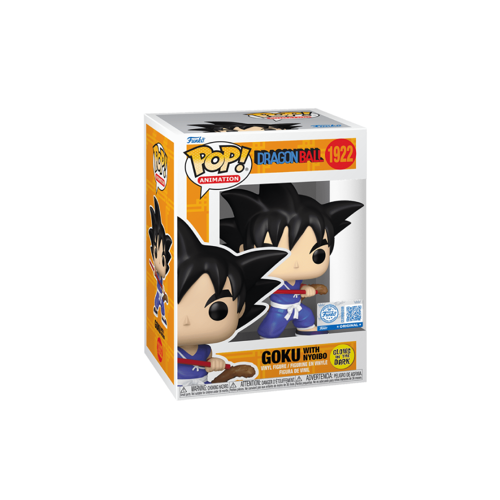 Φιγούρα Funko POP! Dragon Ball - Goku With Nyoibou (GITD) #1922 (Exclusive)