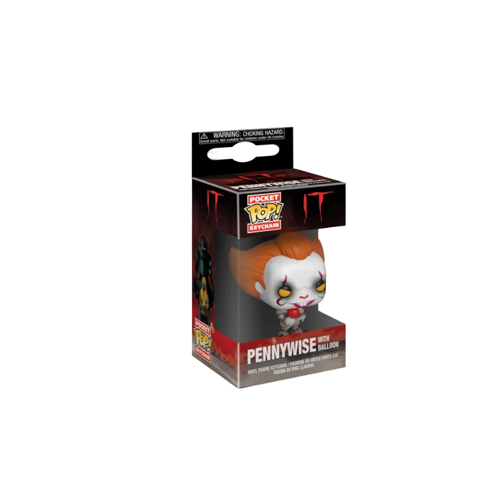 Pocket POP Keychain IT Pennywise with balloon