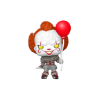 POP figure IT Chapter One Pennywise with Balloon Shelf Sitter